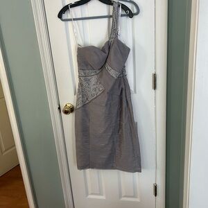 Sue Wong One Shoulder Cocktail Dress
Short
One shoulder